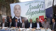 Saadet Partisi İzmir Adayları Esnaf dünyası ile bir araya geldi